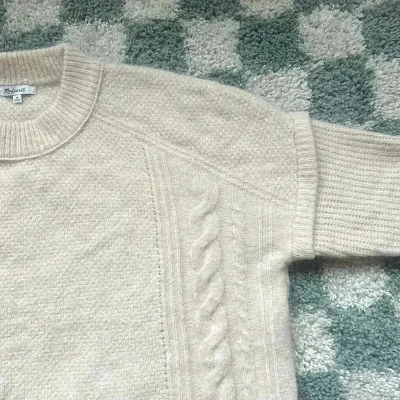 Madewell Cable Pullover Sweater - Size M - Picture 6 of 9